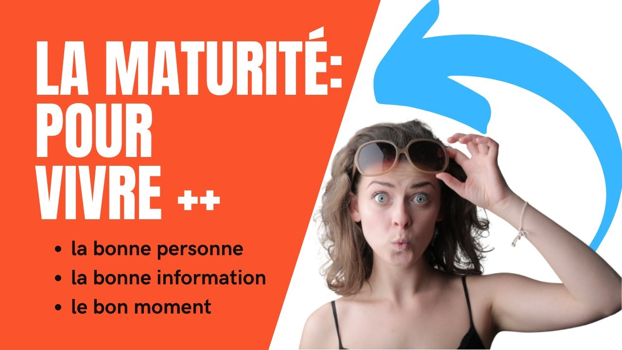 Vivre plus intentionnellement: caractère et maturité